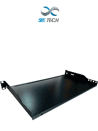 Charola fija para rack SBE TECH CT19101U 19" 1U 25.4 cm