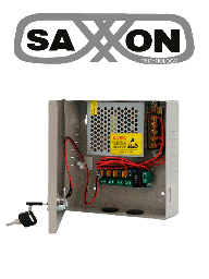 Fuente de poder Saxxon SX5A4CH 12V 5A 4 canales