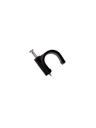 Grapa de pared TCE LMG-NCC-5mm-BK 5 mm negro 50 pz