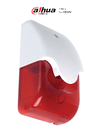 Sirena interior estrobo Dahua DHI-ARA11 rojo 12V