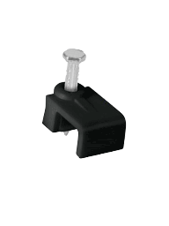 Grapa de pared OEM OEM1650017 5mm negra 100 pzas