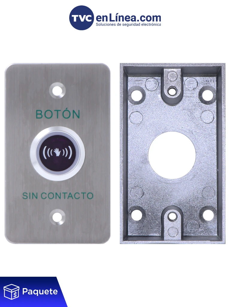 Botón de salida sin contacto YLI ISK841BLED + caja