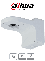 Brazo de pared Dahua PFB206W aluminio para cámara domo 15kg