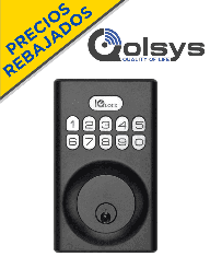 Cerradura inteligente Qolsys IQDLK-PGK-MB PowerG IP54
