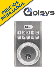 Cerradura inteligente Qolsys IQDLK-PGK-SN PowerG IP54