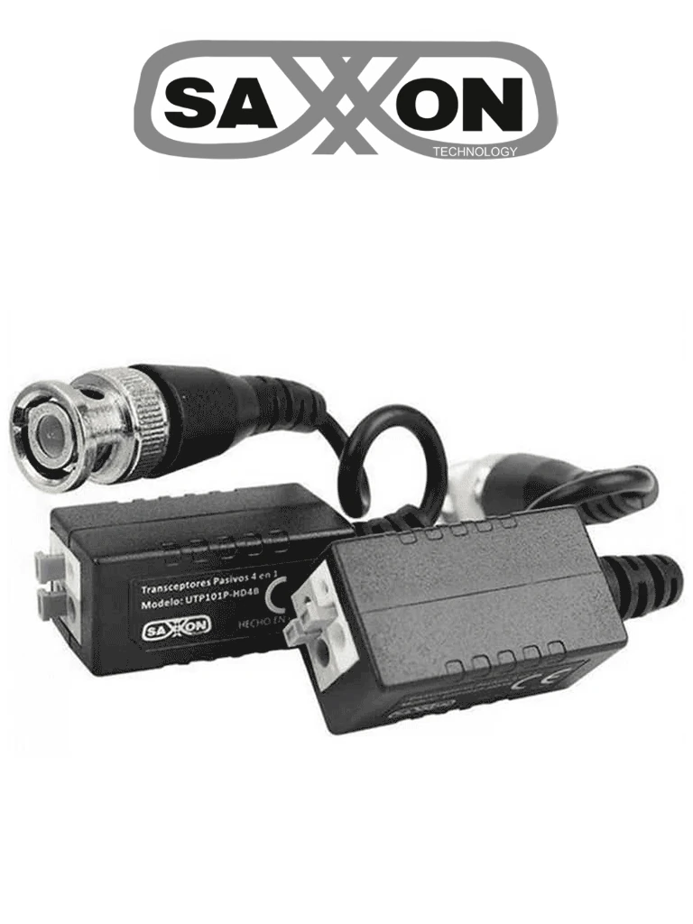Video balun pasivo Saxxon VB-03 4K/8MP 150m HDCVI/TVI/AHD