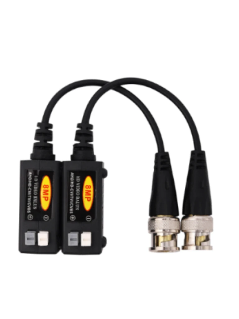 Video balun pasivo SAXXON VB-01 4K 8MP UTP 250m