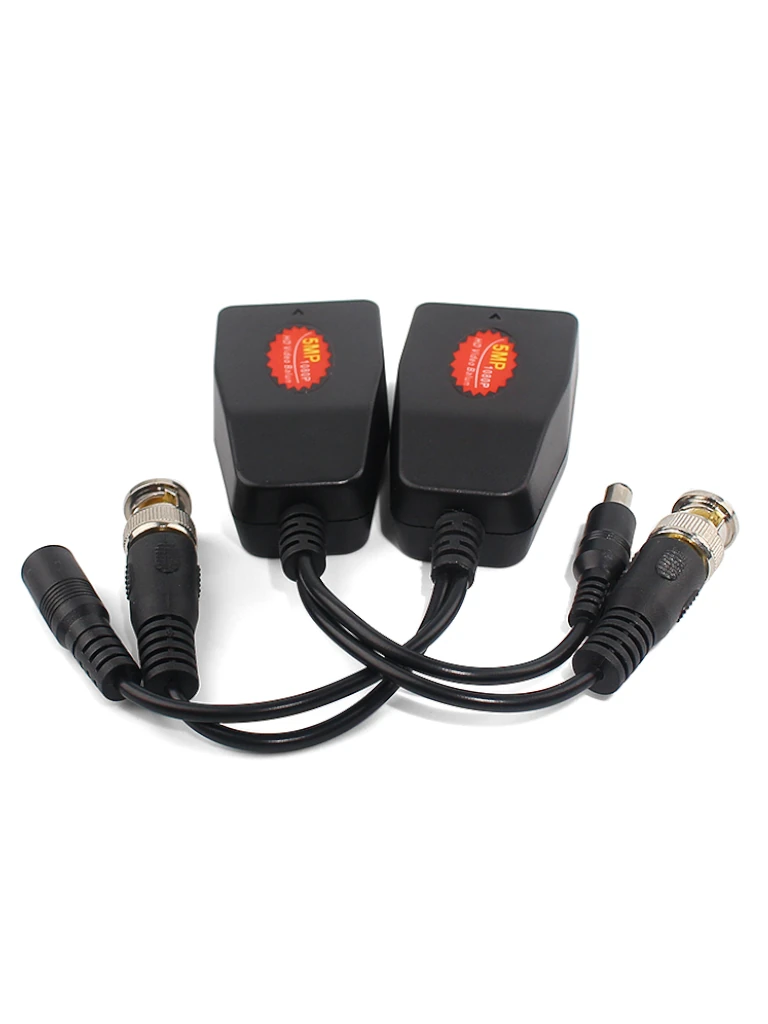 Transceptor balun SAXXON VB-04 4K video y energía RJ-45