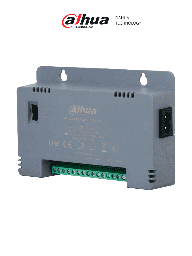 Fuente con distribuidor Dahua DH-PFM344D-8CH-US 8 canales 12V 4A