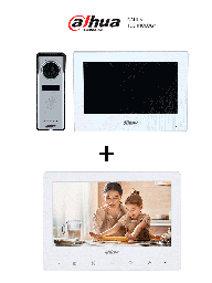 Kit videoportero analógico Dahua DHT2390008 1.3MP 7"