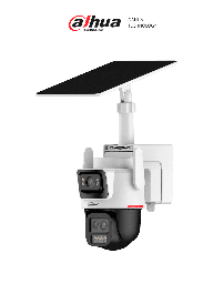 Cámara IP solar Dahua PTS2649C-3E3Z-4GB20 3+3MP PT 4G