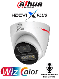 Cámara domo HDCVI Dahua DH-HAC-HDW1249XN-A-PRO 2MP Color