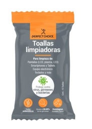 Toallas limpiadoras Perfect Choice PC-030324 pantallas