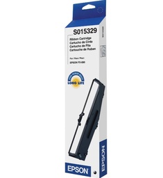 Cinta entintada Epson S015329 negra matriz de punto