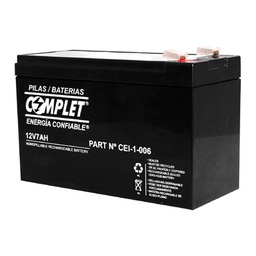 Batería COMPLET CEI-1-006 12V 7Ah plomo-ácido