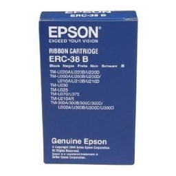 Cinta entintada Epson ERC-38B negra para impresora TPV