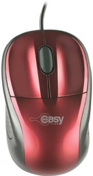 Mouse óptico Easy Line EL-993315 1000 DPI rojo
