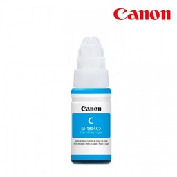 Botella de tinta Canon GI-190 cian 70 ml 7000 págs