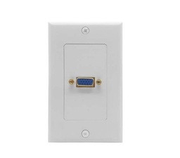 Tapa faceplate VGA Brobotix 045687 1 puerto blanco