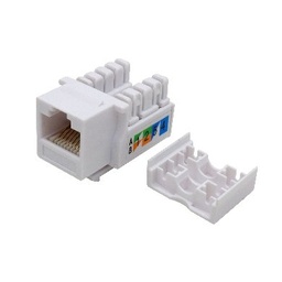 Jack RJ45 Brobotix 230201 Cat 5e keystone blanco