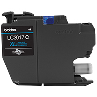 Cartucho de tinta Brother LC3017C cian XL 550 páginas