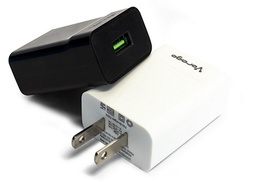 Cargador de pared USB Vorago AU-302-WH 2.4A carga rápida