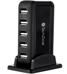 Hub USB TechZone TZ17HUB01 7 puertos USB 2.0