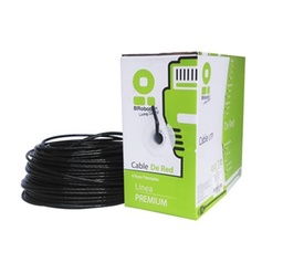 Bobina cable UTP Cat5e Brobotix 183055 305m exterior CCA negro