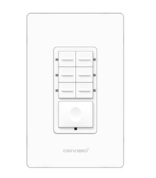 Botonera de escenas Orvibo T10S7ZW-1UO ZigBee 7 botones