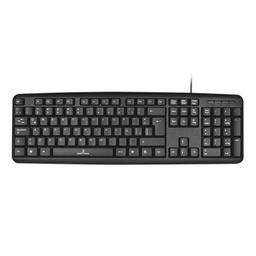 Teclado Perfect Choice PC-201038 USB alámbrico negro