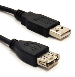 Cable extensión USB 2.0 Brobotix 102334 A macho a hembra