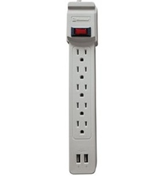 Supresor de picos KOBLENZ SS-550 USB 550 J 5 contactos