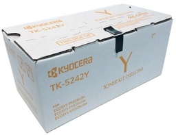 Tóner Kyocera TK-5242Y amarillo 3000 páginas