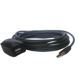 Cable extensión USB BROBOTIX 030570 A macho a A hembra 4.9 m