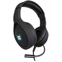 Diadema gamer Vorago HS-501 RGB 40mm 3.5mm