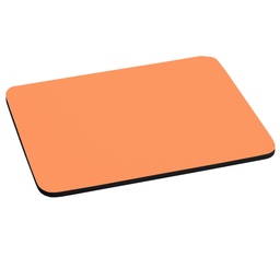 Tapete para mouse Brobotix antiderrapante naranja