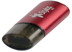 Memoria USB Stylos STMUS72W 16GB USB 2.0 metálica con tapa