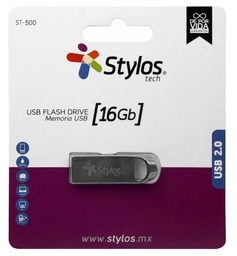 Memoria USB Stylos STMUS516B 16GB USB 2.0