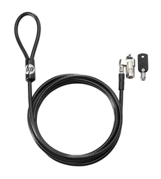 Candado de seguridad para laptop HP T1A62AA con llave 1.83m