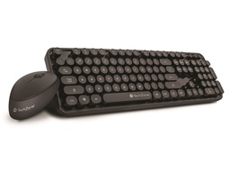 Kit teclado y mouse TechZone TZ19COMB01-INA inalámbrico