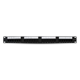 Panel de parcheo Brobotix 497608 Cat6 24 puertos RJ45