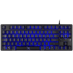 Teclado gamer Xzeal XSATGA1B alámbrico USB