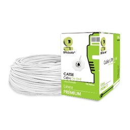 Bobina cable UTP Cat5e Brobotix 400052B 100m blanco