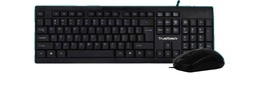Kit teclado y mouse Acteck AC-928984 105 teclas USB