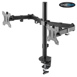Soporte para monitor OVALTECH OVM-D1332 doble 13-32" 8kg