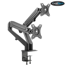 Soporte de escritorio dual Ovaltech OVM-D1727 17-32" 6.5 kg