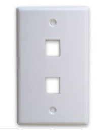 Faceplate Brobotix 251702 2 paneles universal blanco