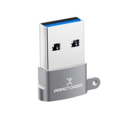 Adaptador USB Perfect Choice PC-101253 USB-A a USB-C