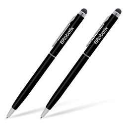 Pluma stylus BRobotix 6000403 negra 2 piezas con bolígrafo