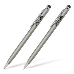 Pluma stylus BRobotix 6000410 plata 2 piezas con bolígrafo